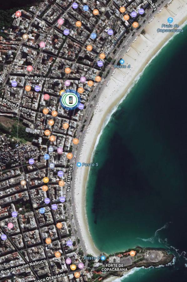 Copacabana Rio Praia 2 Rio de Janeiro Dış mekan fotoğraf
